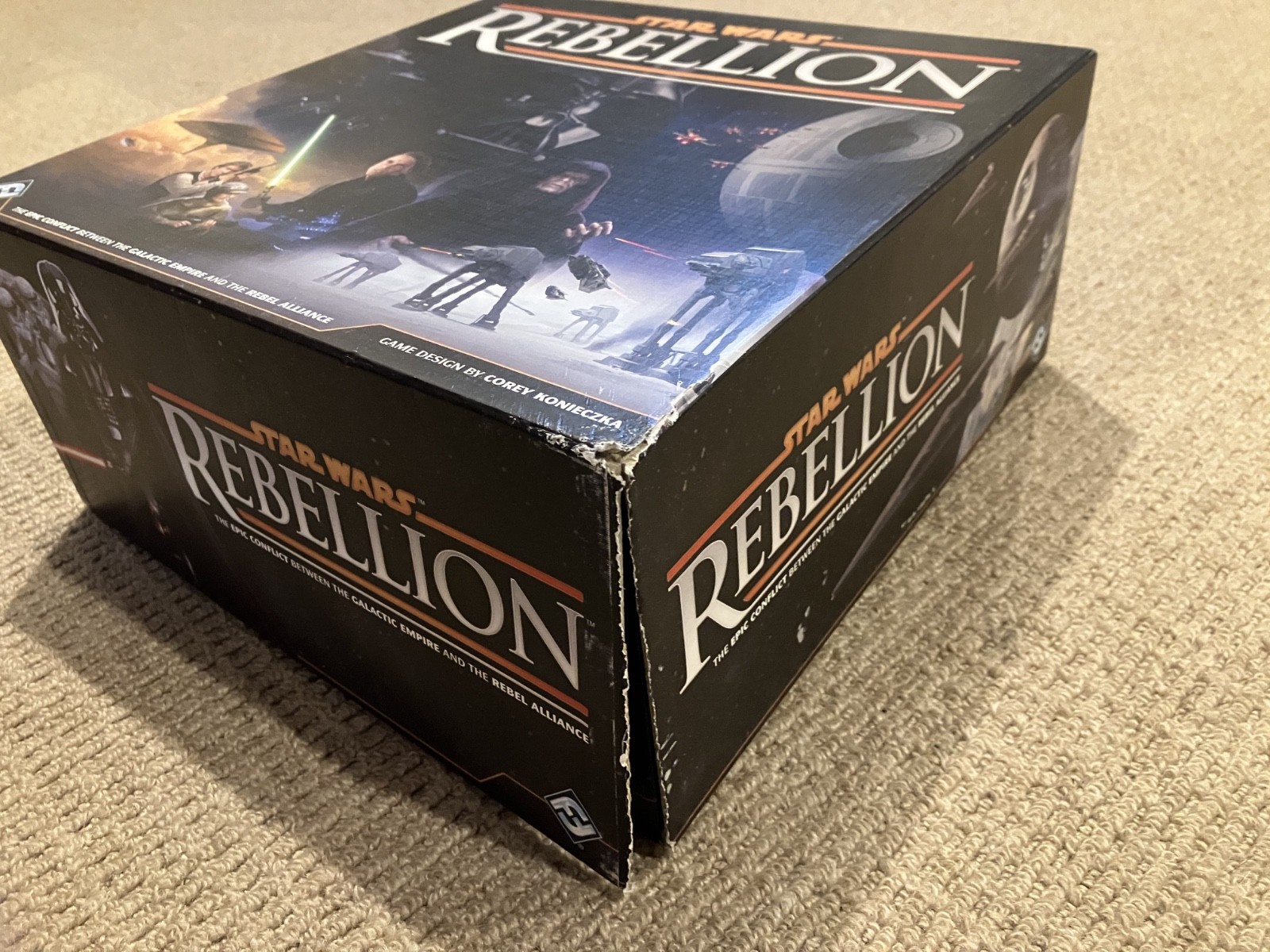 Fantasy Flight Games Star Wars Rebellion Board Game Complete