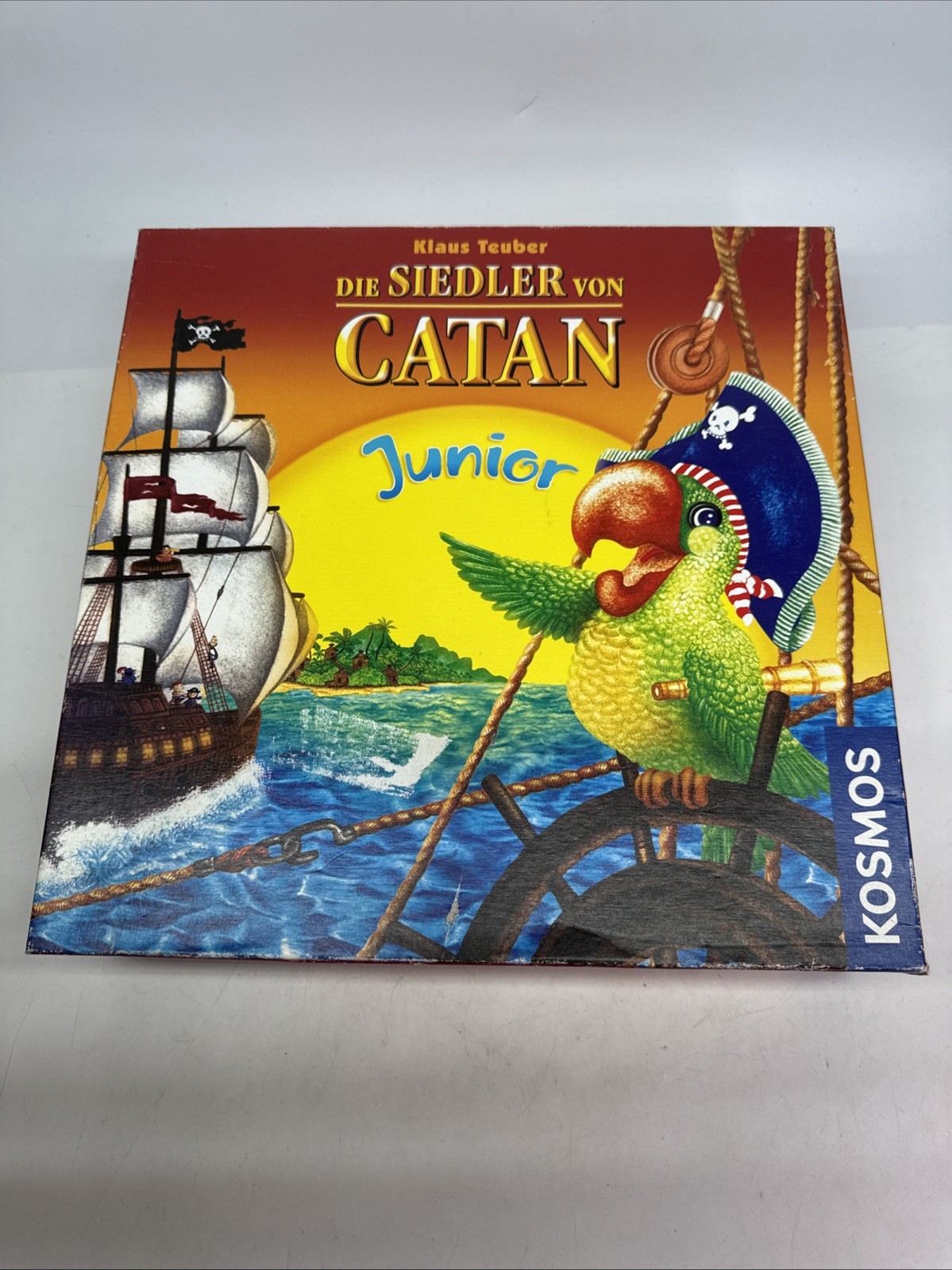 Brettspiel,Kinder,Die Siedler Von Catan Junior,gebraucht,Vintage,Komplett,Kosmos