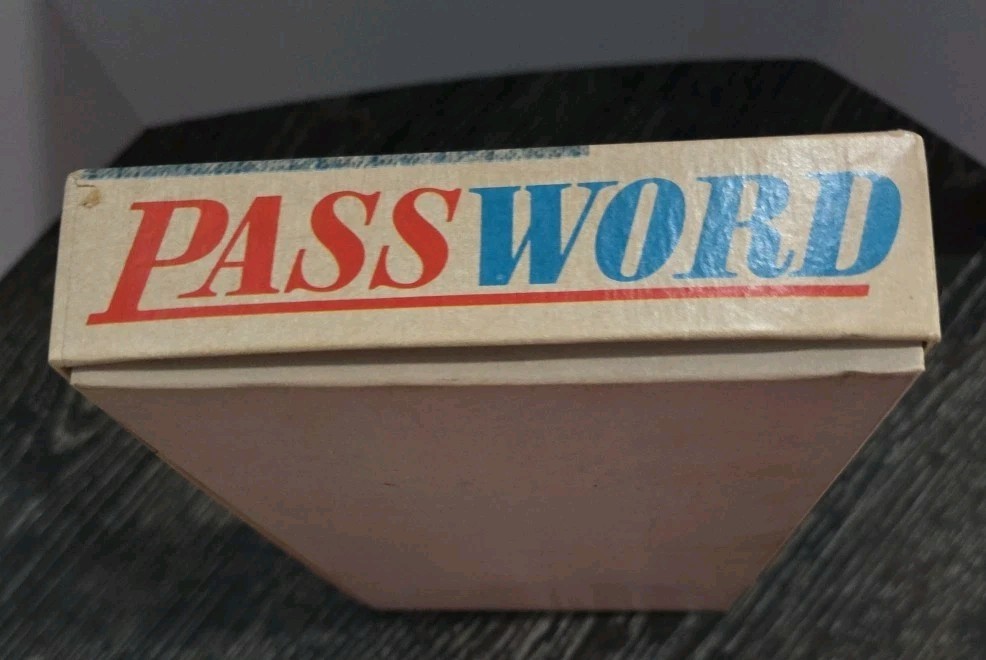 ORIGINAL Vintage 1962 Milton Bradley Password Board Game Complete! Volume 2 4260