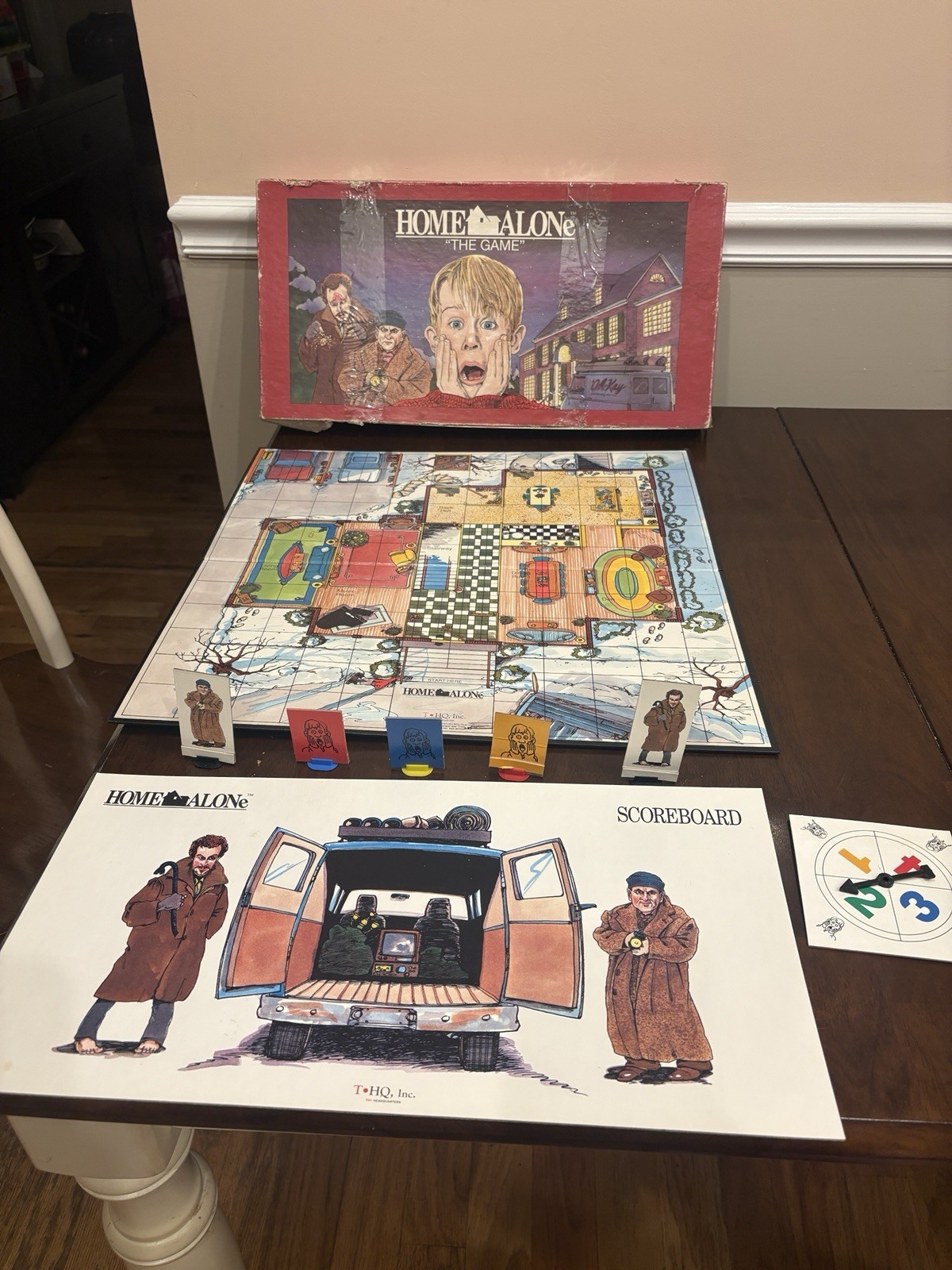 Home Alone 1991 movie game T-HQ; Missing Instructions