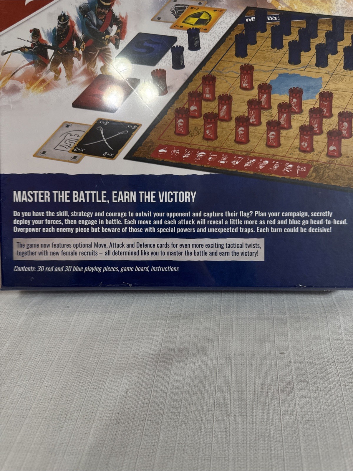 Stratego Classic Board Game War Strategy Game With Battle Cards! New and Sealed!