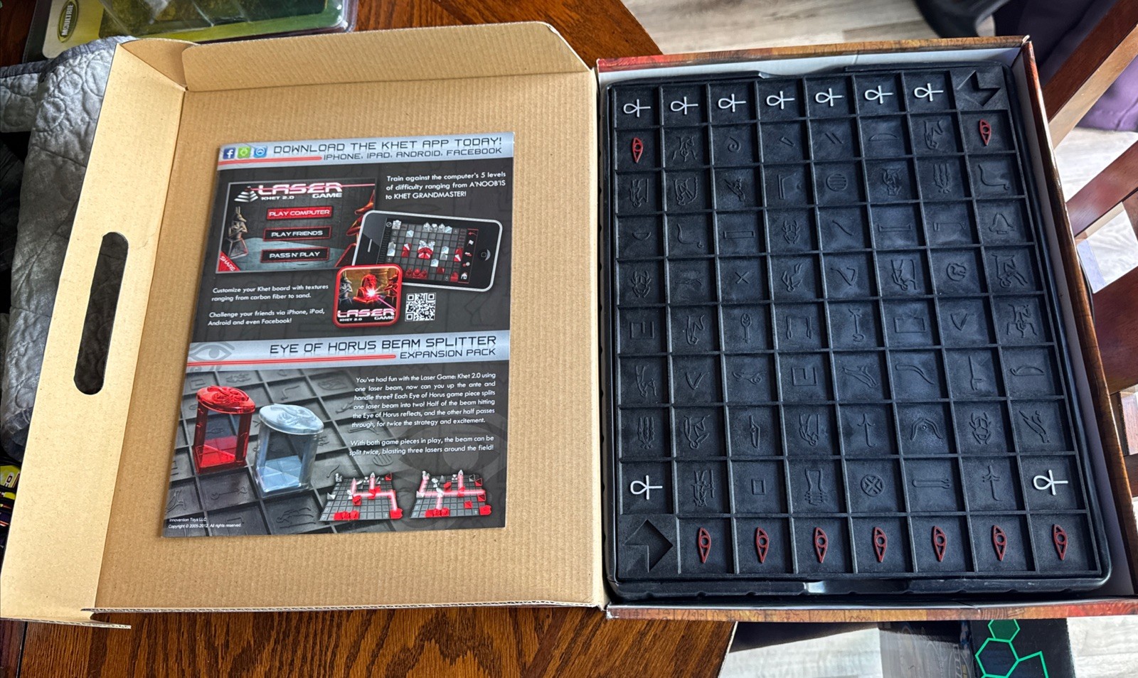 Innovention Toys The Laser Game Board Games – TINN01 Box Was Opened Never Used