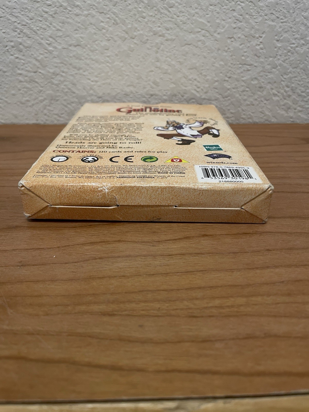 Guillotine The Revolutionary Card Game Wizards of the Coast Hasbro 2011 SEALED