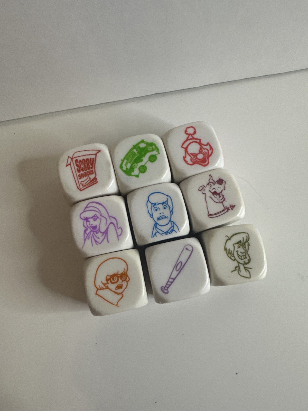 Pressman Scooby-Doo! Story Telling Dice 9 Dice 54 Images (2014)