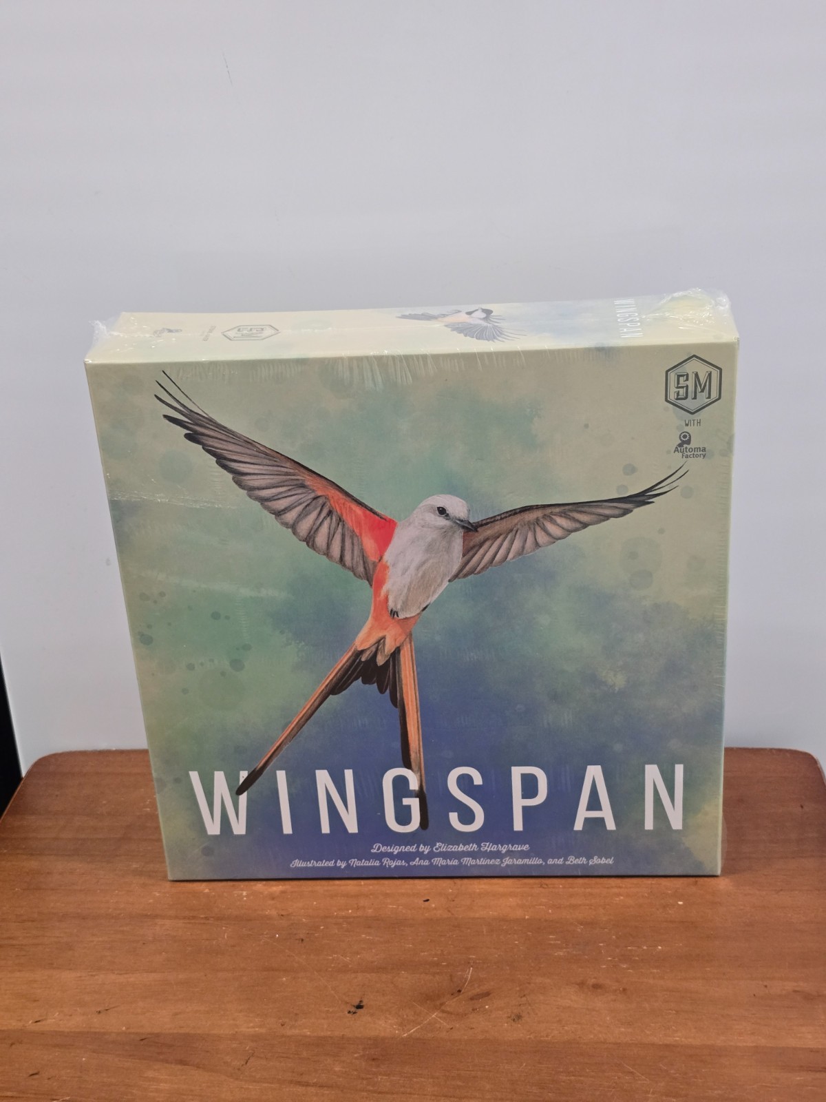 Wingspan Board Game Hargrave SM Automa Birding Swift New Sealed
