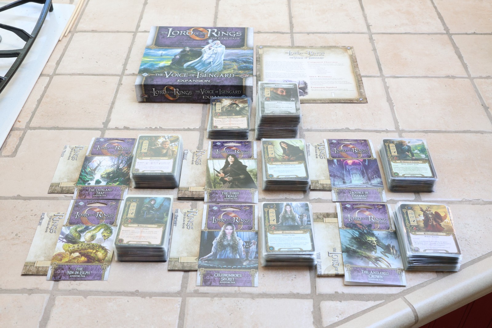 Lord of the Rings LCG – Complete Ring-Maker Cycle, Deluxe + 6 APs