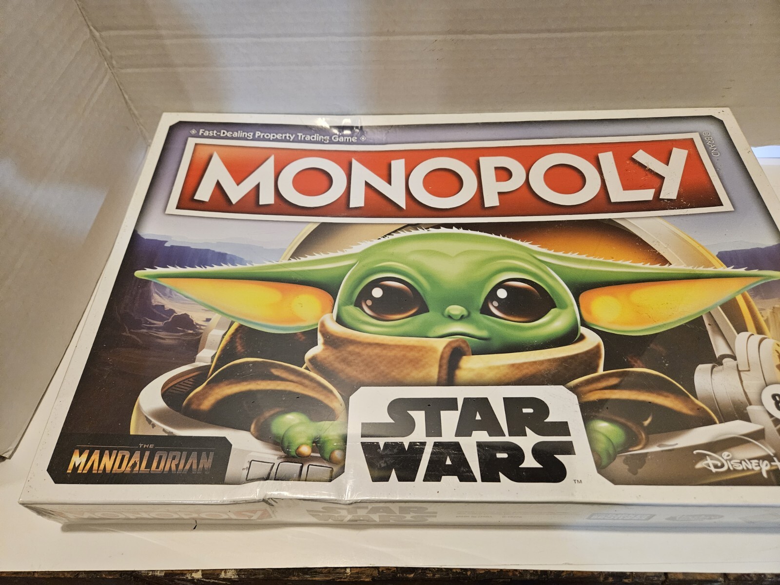Star Wars The Mandalorian Monopoly Disney Hasbro *Sealed* Grogu baby yoda