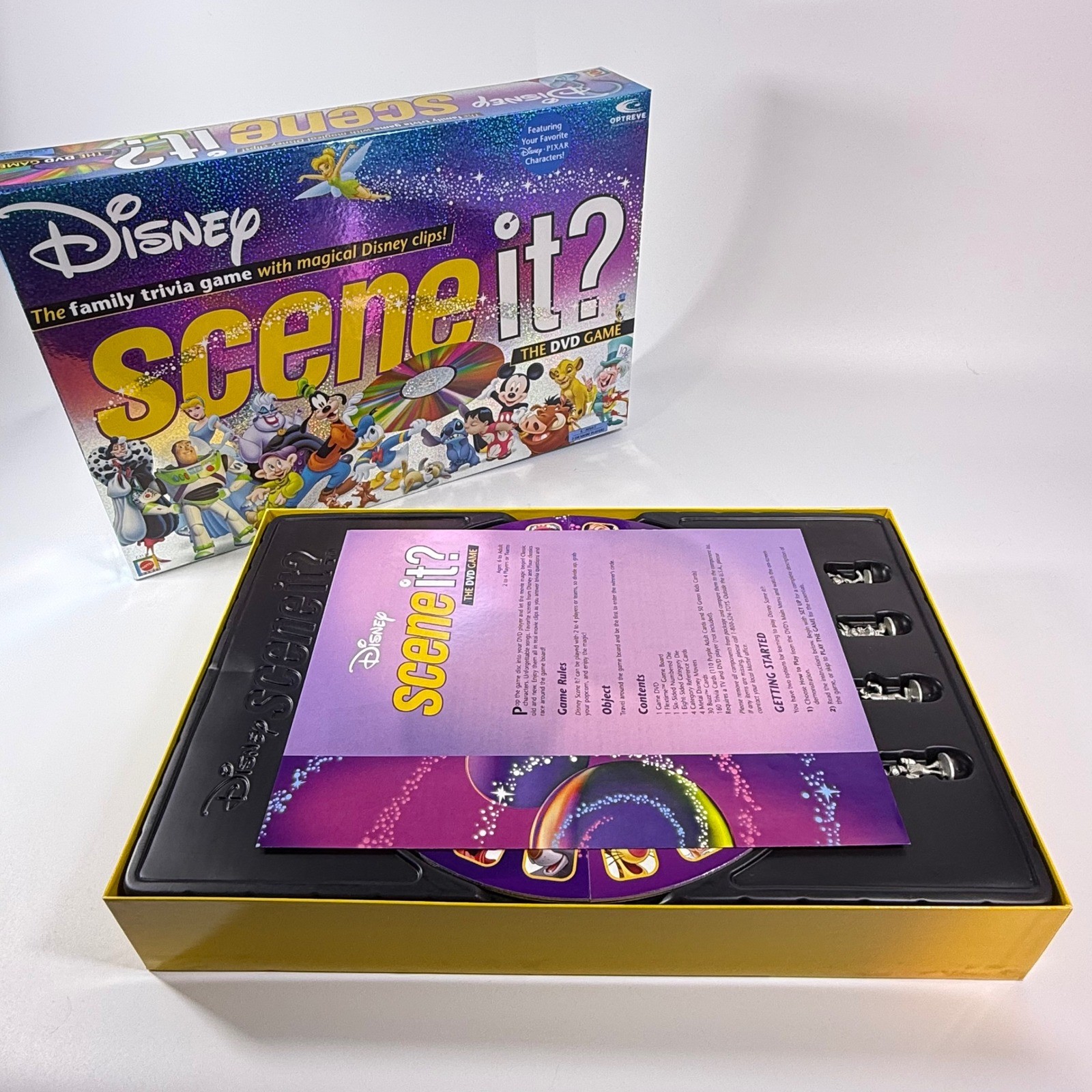 Disney Scene It The DVD Game Family Trivia Featuring Disney Pixar Characters