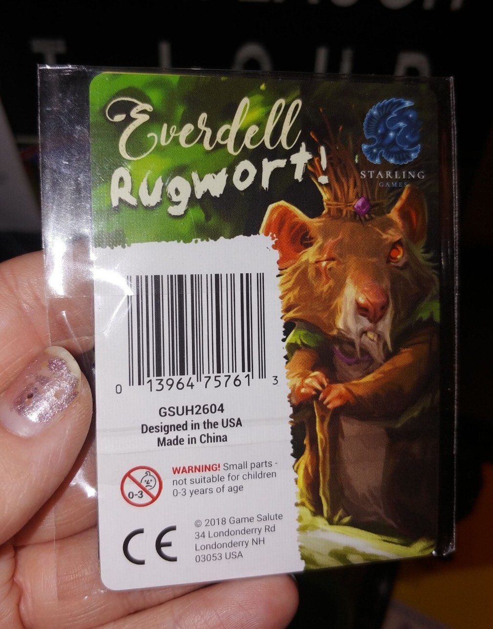 Rugwort Promo Card Pack for Everdell Starling Games – NEW!