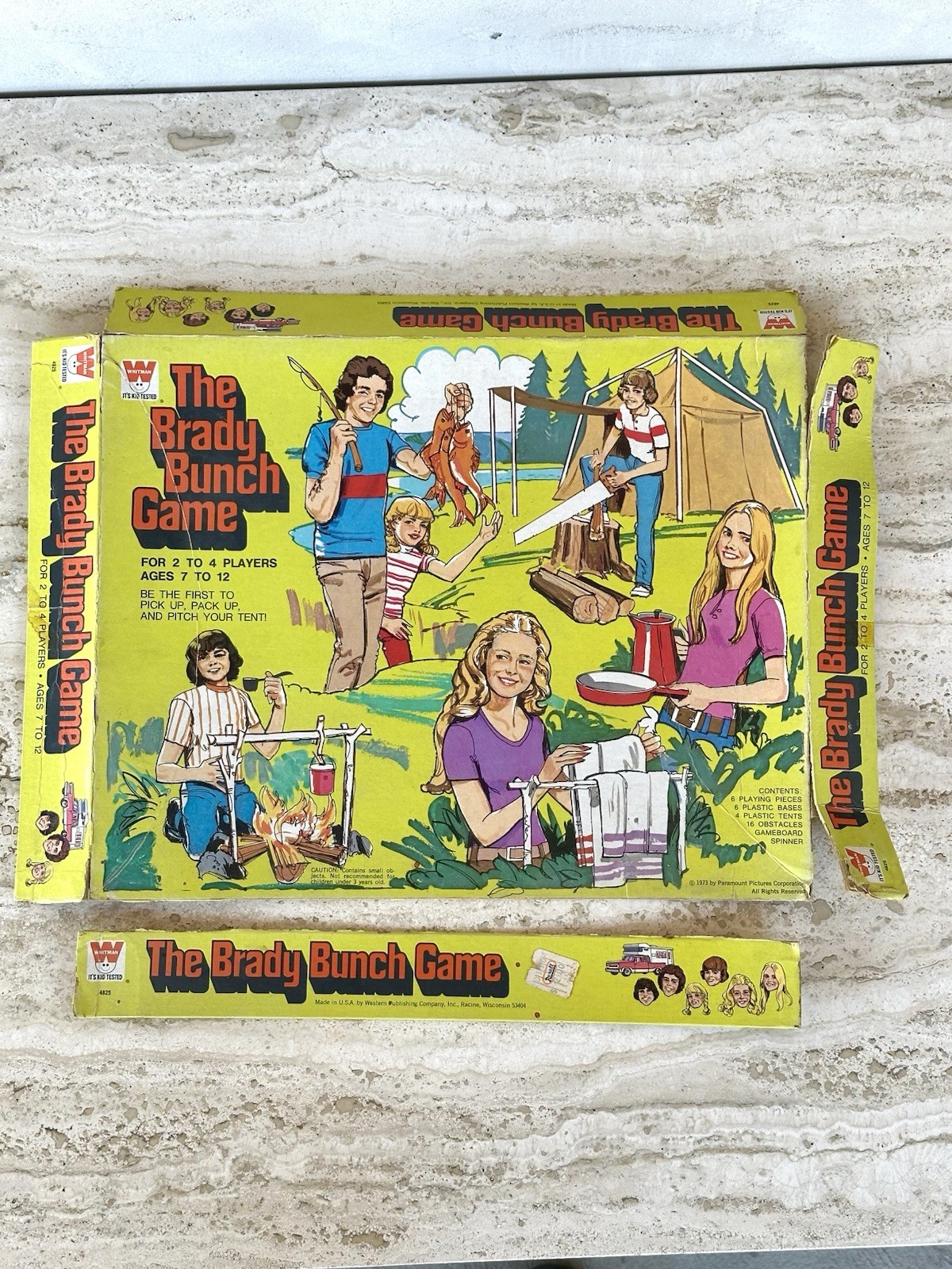 VIntage~The Brady Bunch Game (1973)~Complete~As-Is Condition~Rare