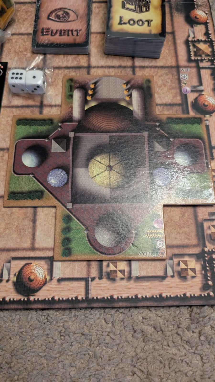Battue: Storm of the Horse Lords & Walls of Tarsos Exp. Board Game – Complete!