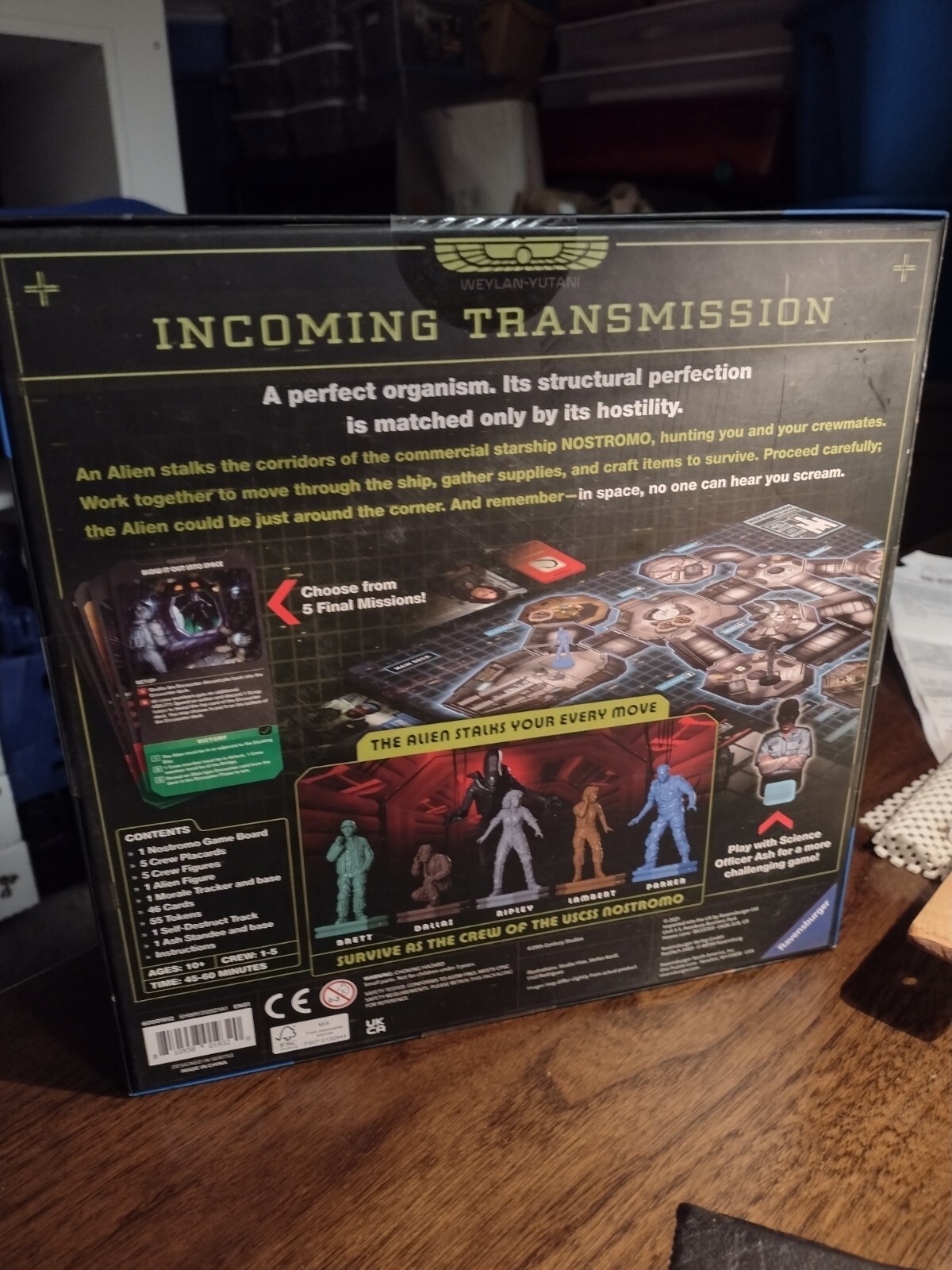 👽☄️🛸ALIEN: “Fate of the Nostromo” board game🛸☄️👽