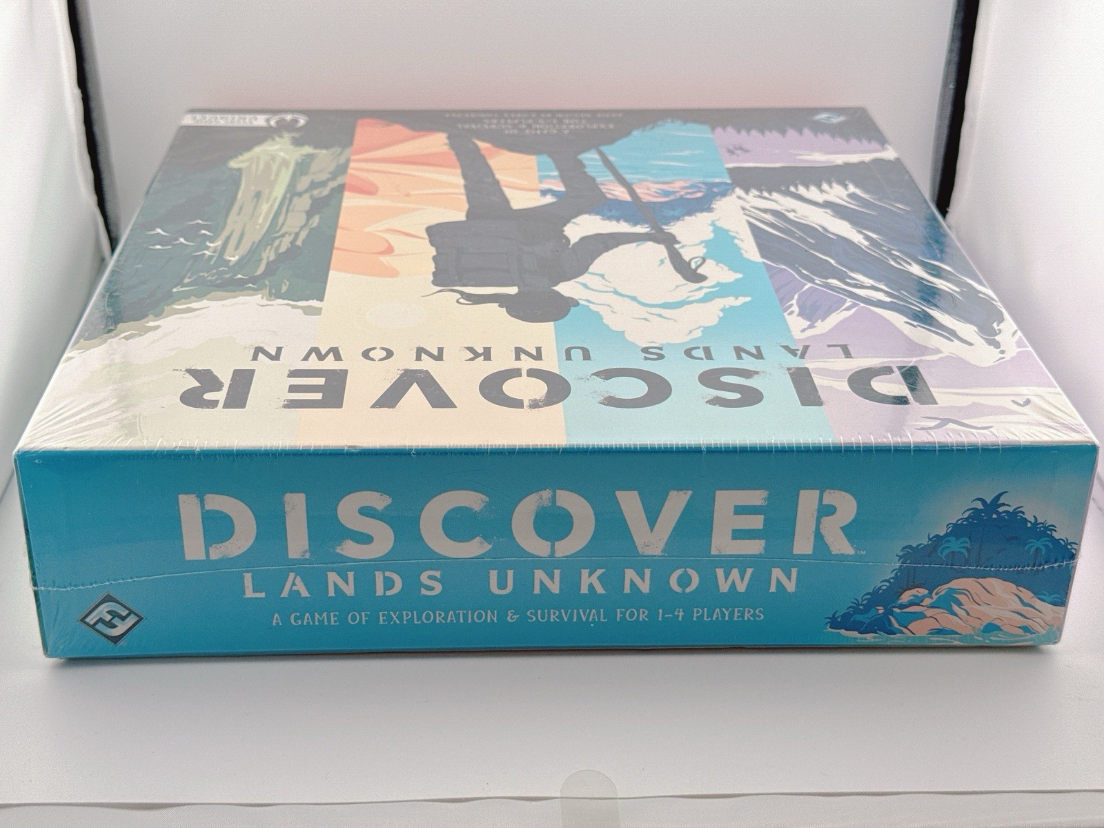 Discover Lands Unknown Board Game – A Game of Exploration & Survival, Sealed