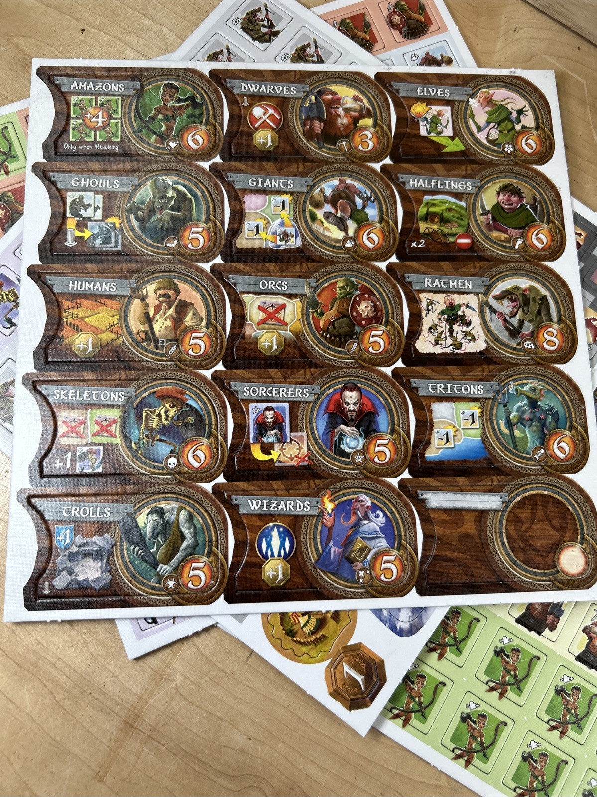 Days of Wonder Small World Board Game Fantasy Philippe Keyaerts New