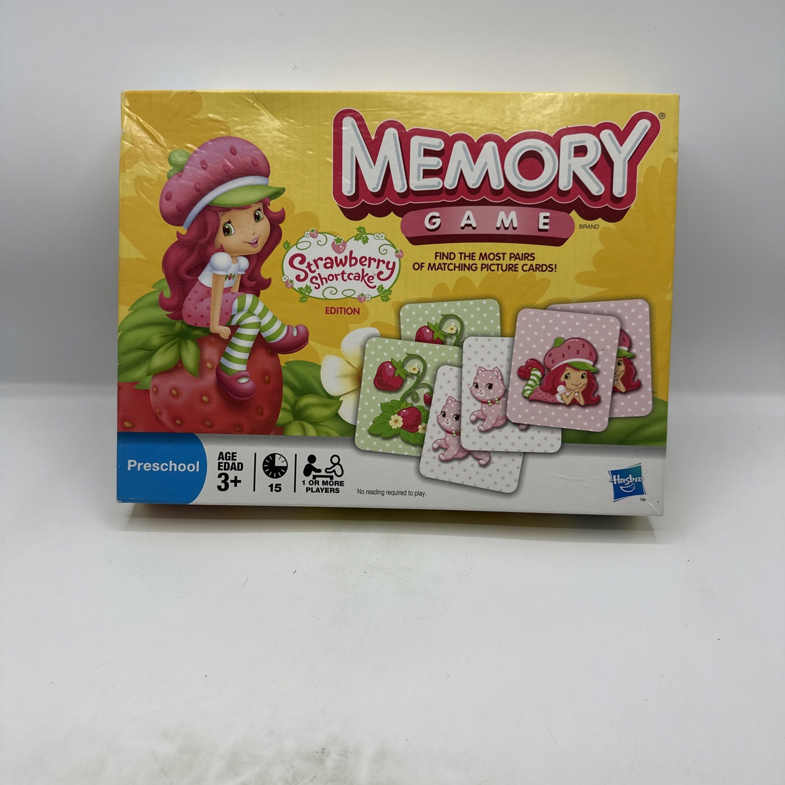 Strawberry Shortcake Edition Memory Game by Hasbro 2009-69 Of 72 Cards For Parts