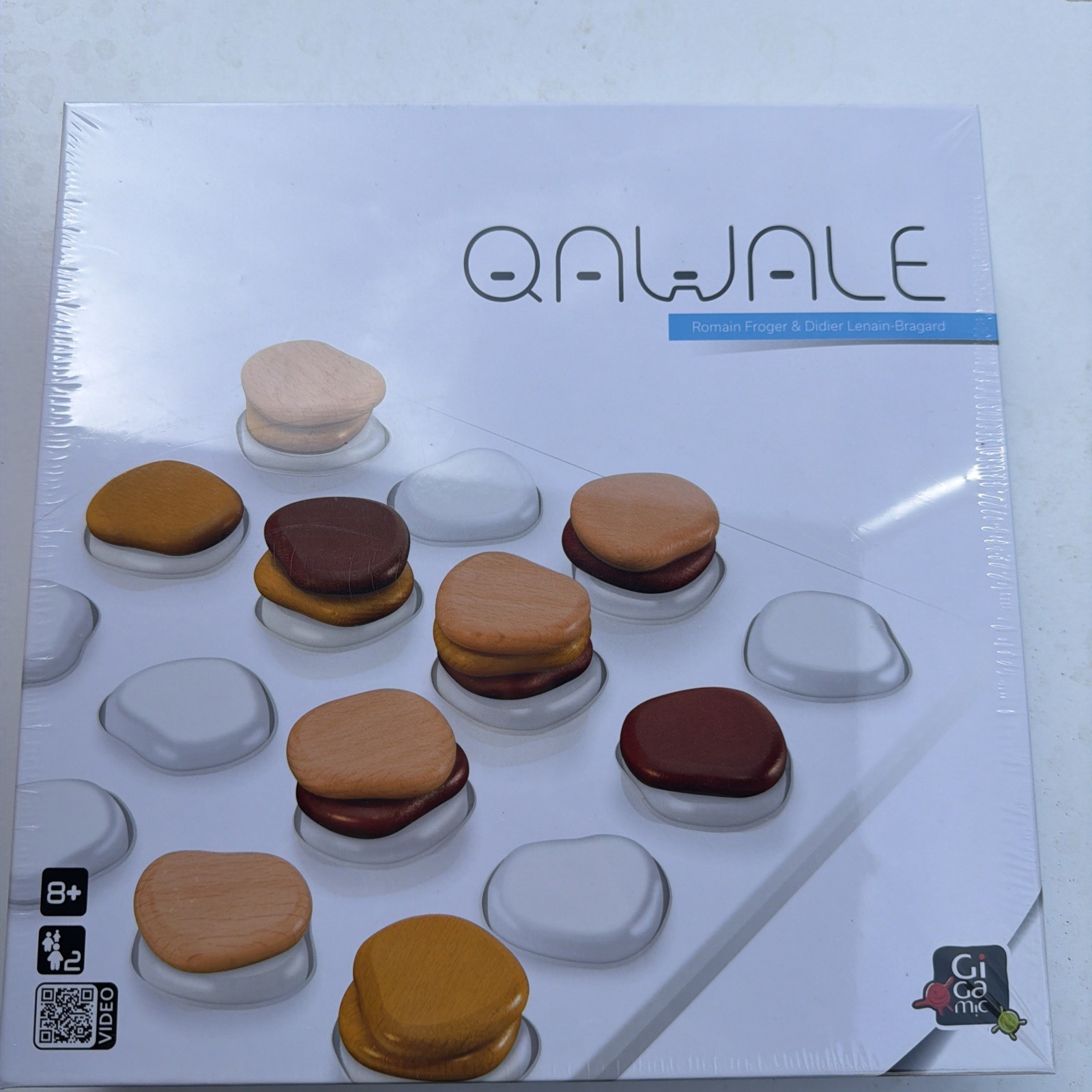 QAWALE Wooden Board Game by Gigamic Abstract Strategy Game New Sealed