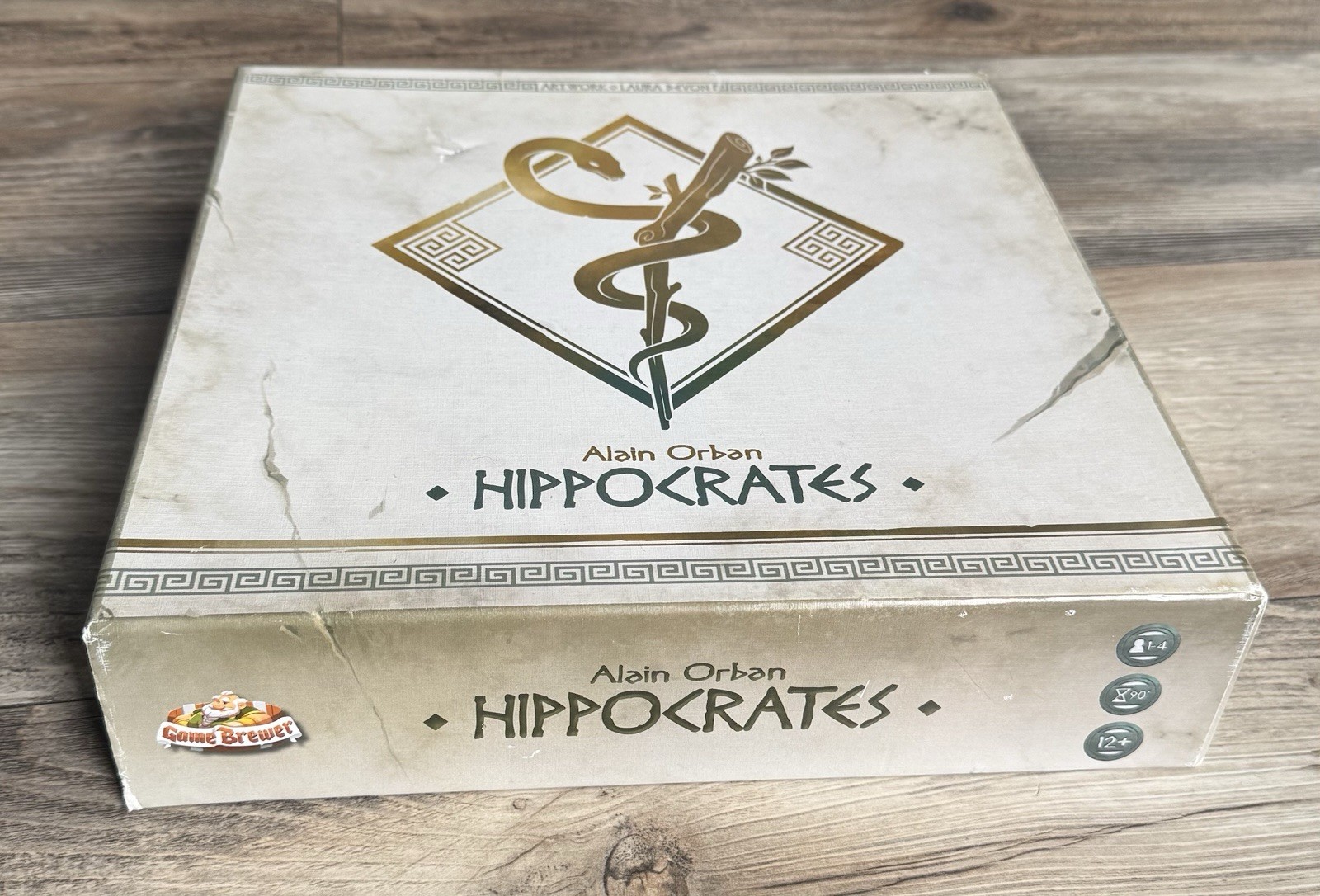 2021 Hippocrates Board Game By Alain Orban 🌟 NEW 🆕 OPEN BOX SEE SEALED INSIDE!
