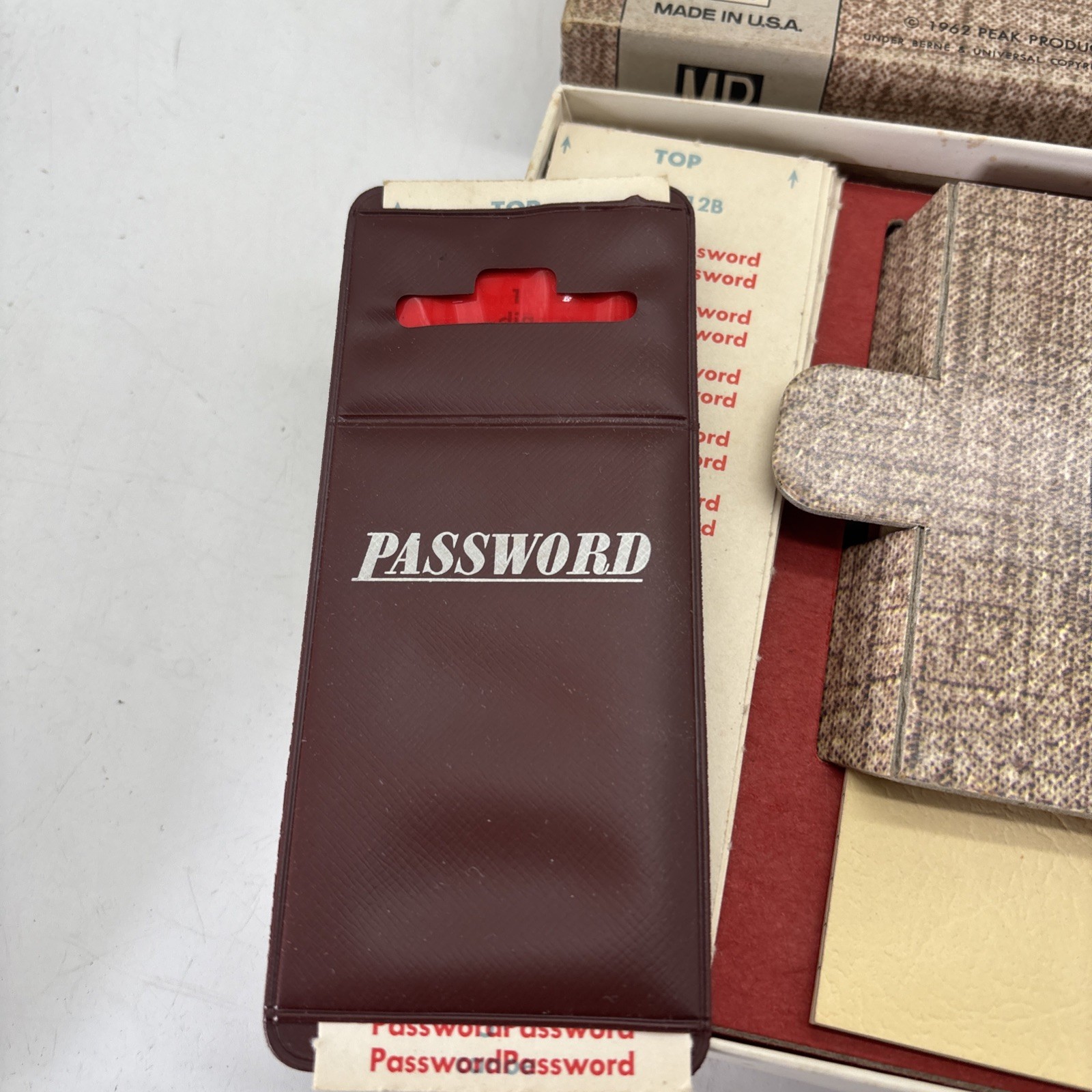 Vintage 1962 Milton Bradley Password Volume Two Board Game 4260 Complete