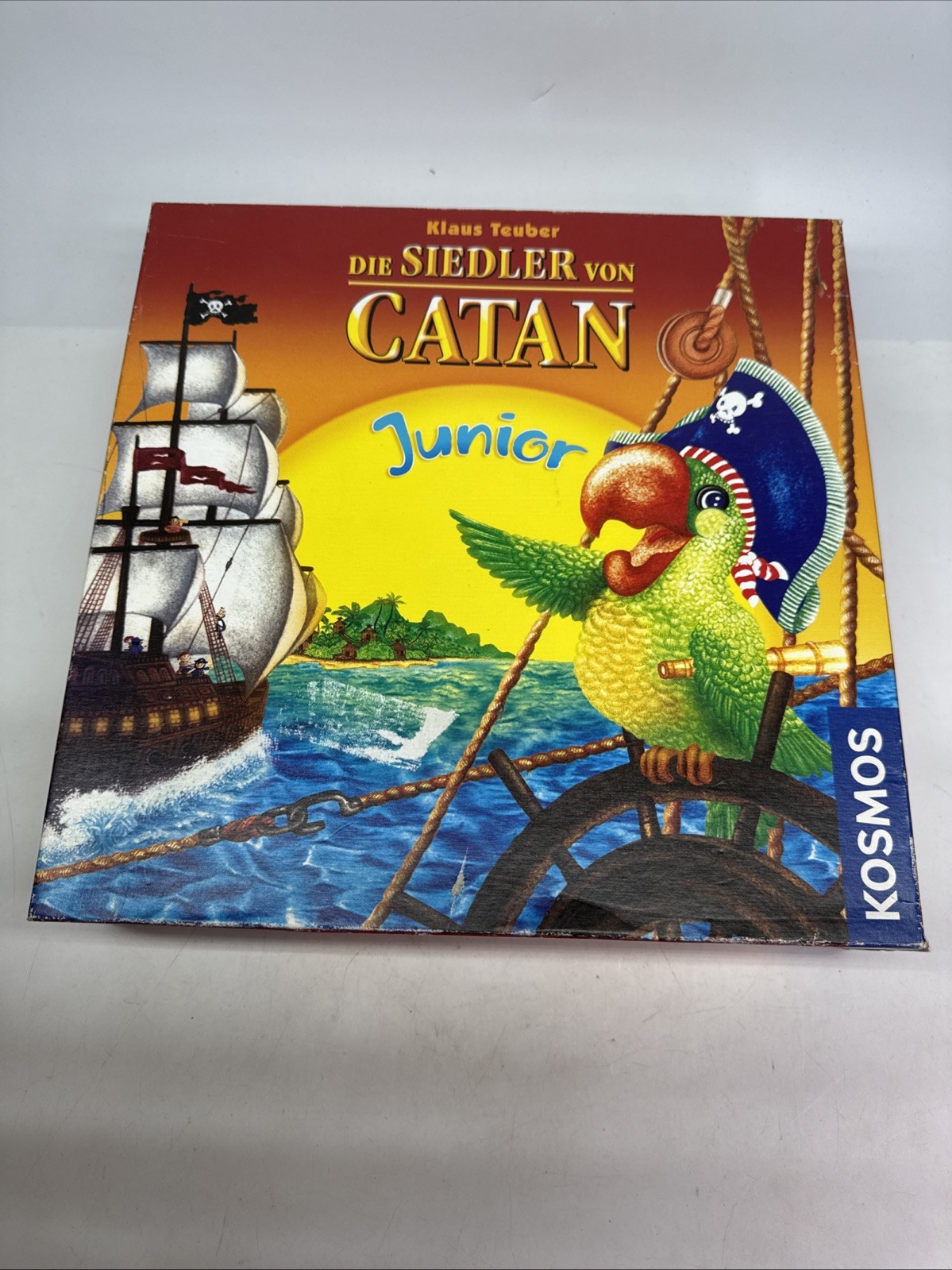 Brettspiel,Kinder,Die Siedler Von Catan Junior,gebraucht,Vintage,Komplett,Kosmos
