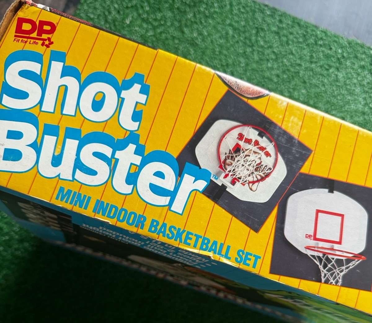DP Shot Buster 1987 Vintage Mini Indoor Basketball Set ‘Dunkin’ Dinosaur’