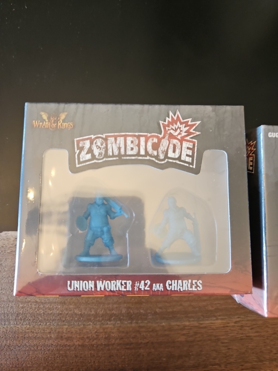 CMON Zombicide Lot Of 4 Promo Survivor / Character Miniature Kris Curro Charles