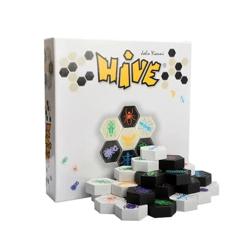 Hive Board Game 2 Player Family Fun Strategy Travel Party Entertainment Game