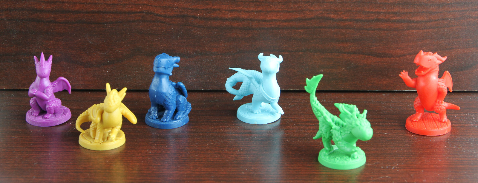 Flamecraft KickStarter Exclusive 6 Artisan Dragon Mini Sculptures – Brand New !