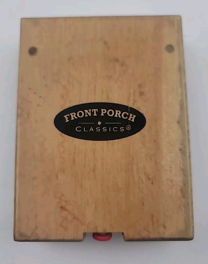 Front Porch Classics Outfitters Mancala with Travel Case Wooden Game Board