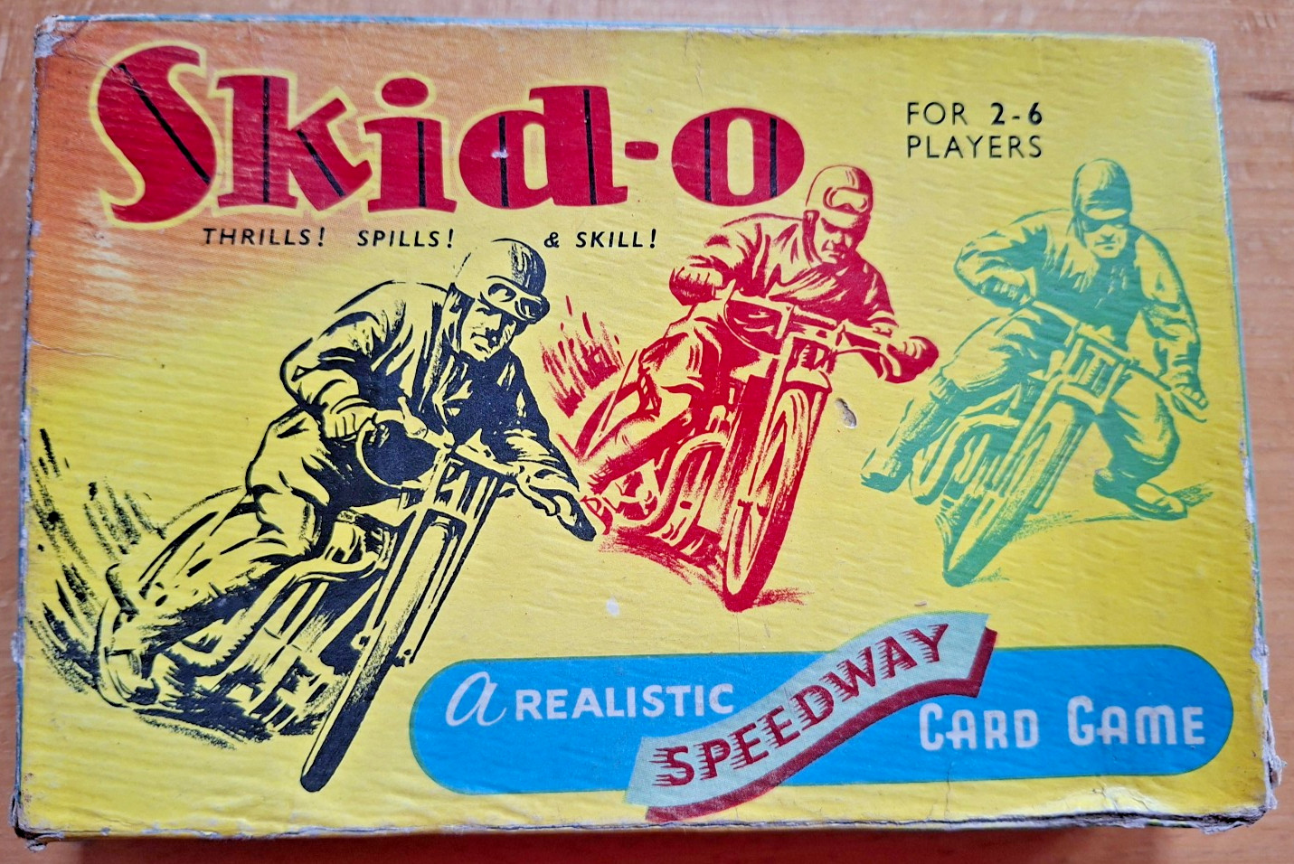 Skid-o / Skido – Pepys Game – First Edition (!?) 1951 or 1952 – Unplayed?
