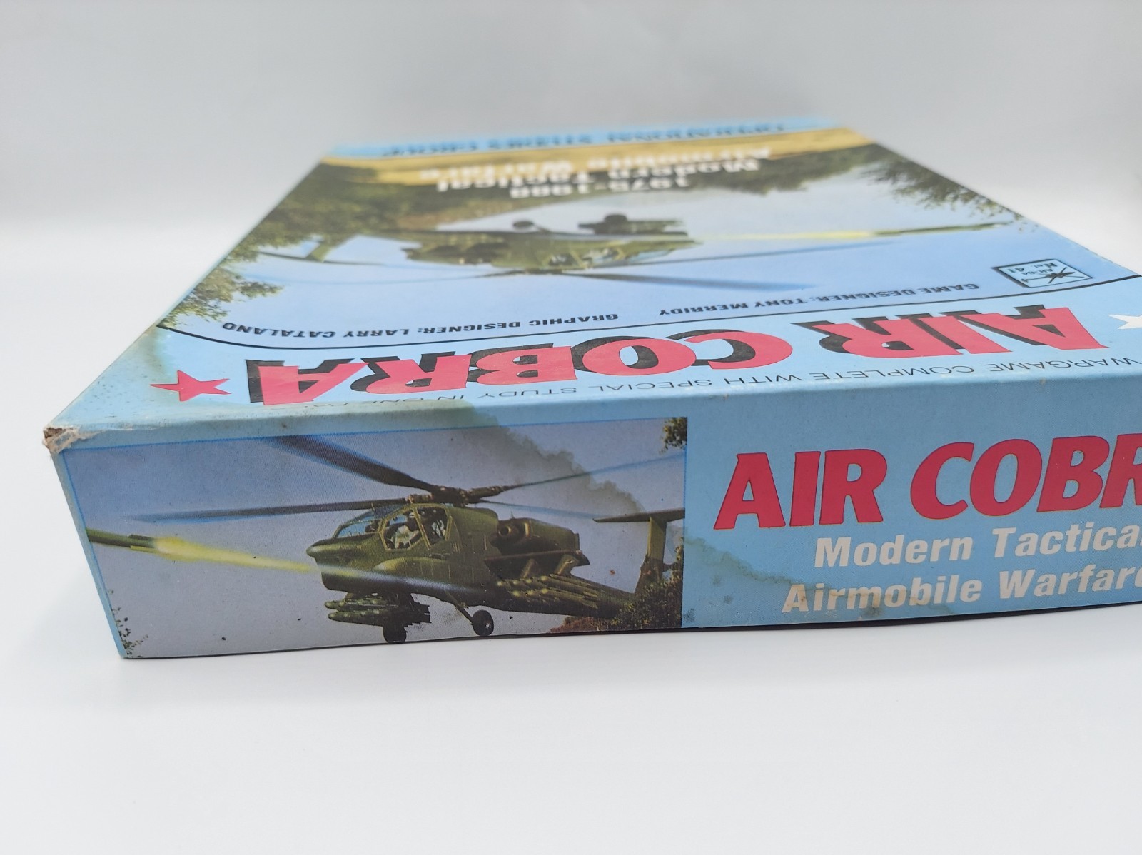 Unpunched Vintage 1980 AIR COBRA Operational Studies Group OSG War Game Complete