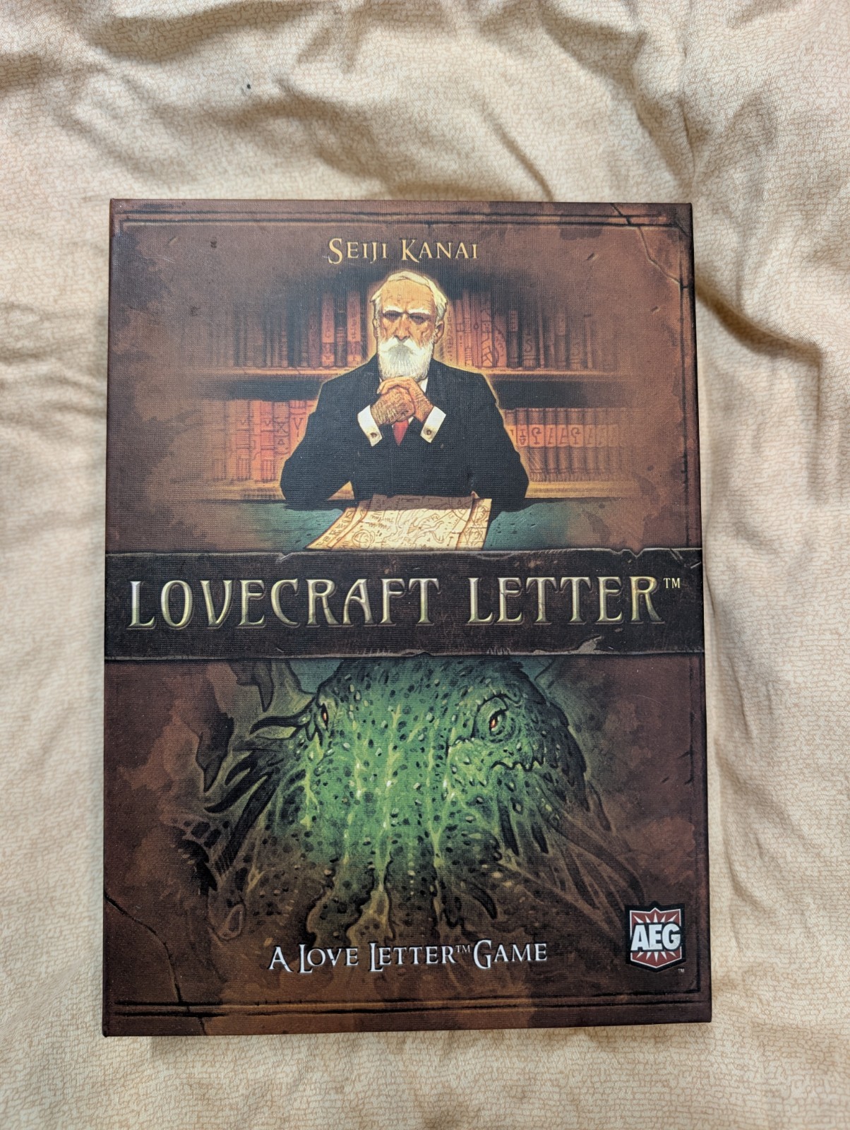 Lovecraft Letter Card Game Complete Cards and Tokens AEG Seiji Kanai