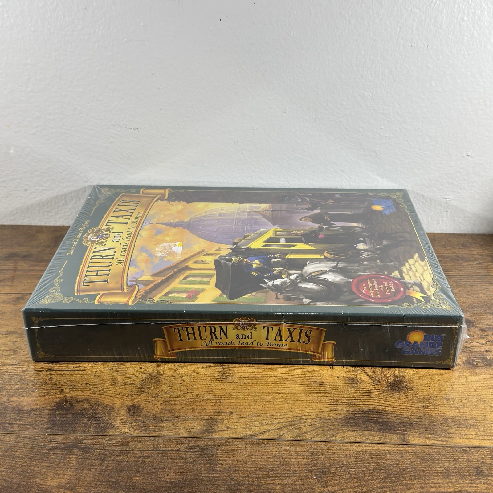 CIB THURN AND TAXIS ALL ROADS LEAD TO ROME BOARD GAME EXPANSION RIO GRANDE GAMES