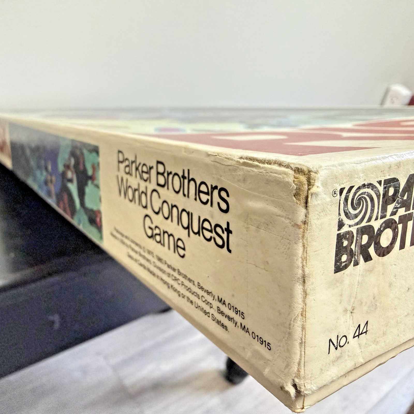Vintage 1980 Parker Brothers RISK Board Game Complete Box w/ Instruction Manual