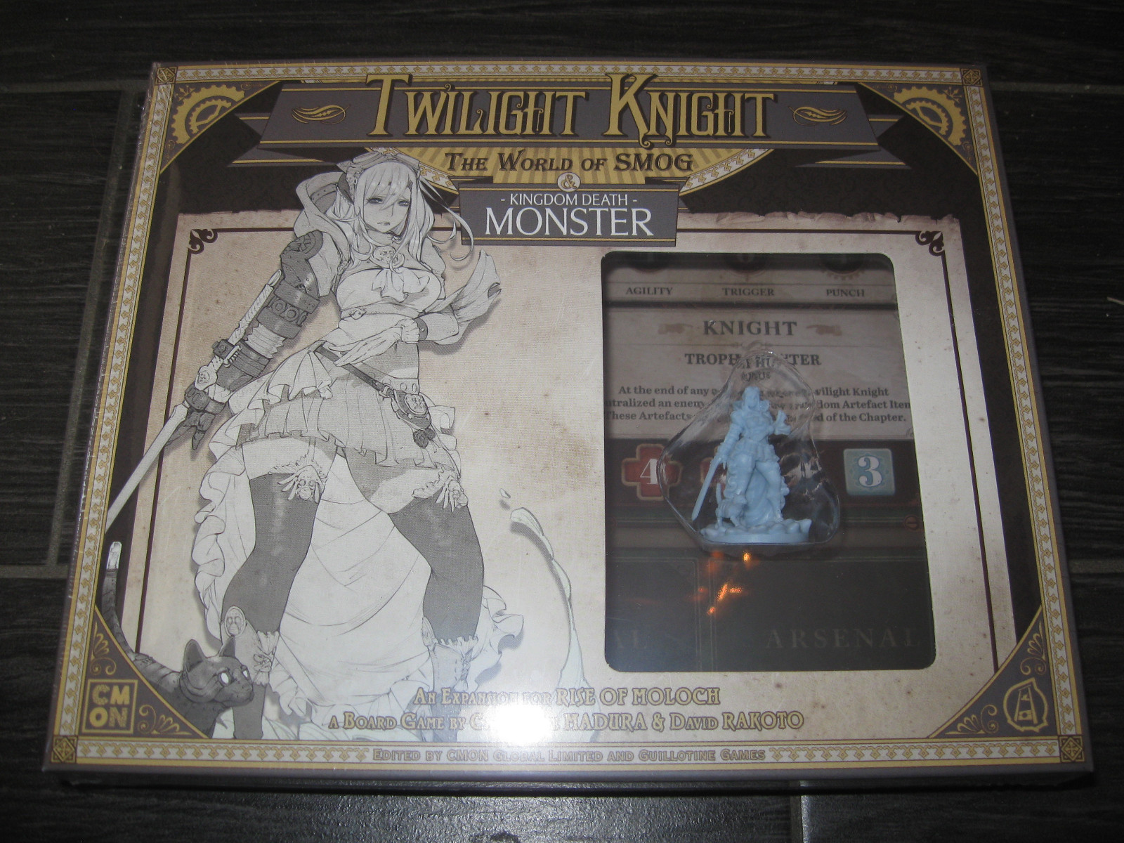 World Of Smog Rise of Moloch Twilight Knight Kingdom Death Kickstarter Exclusive