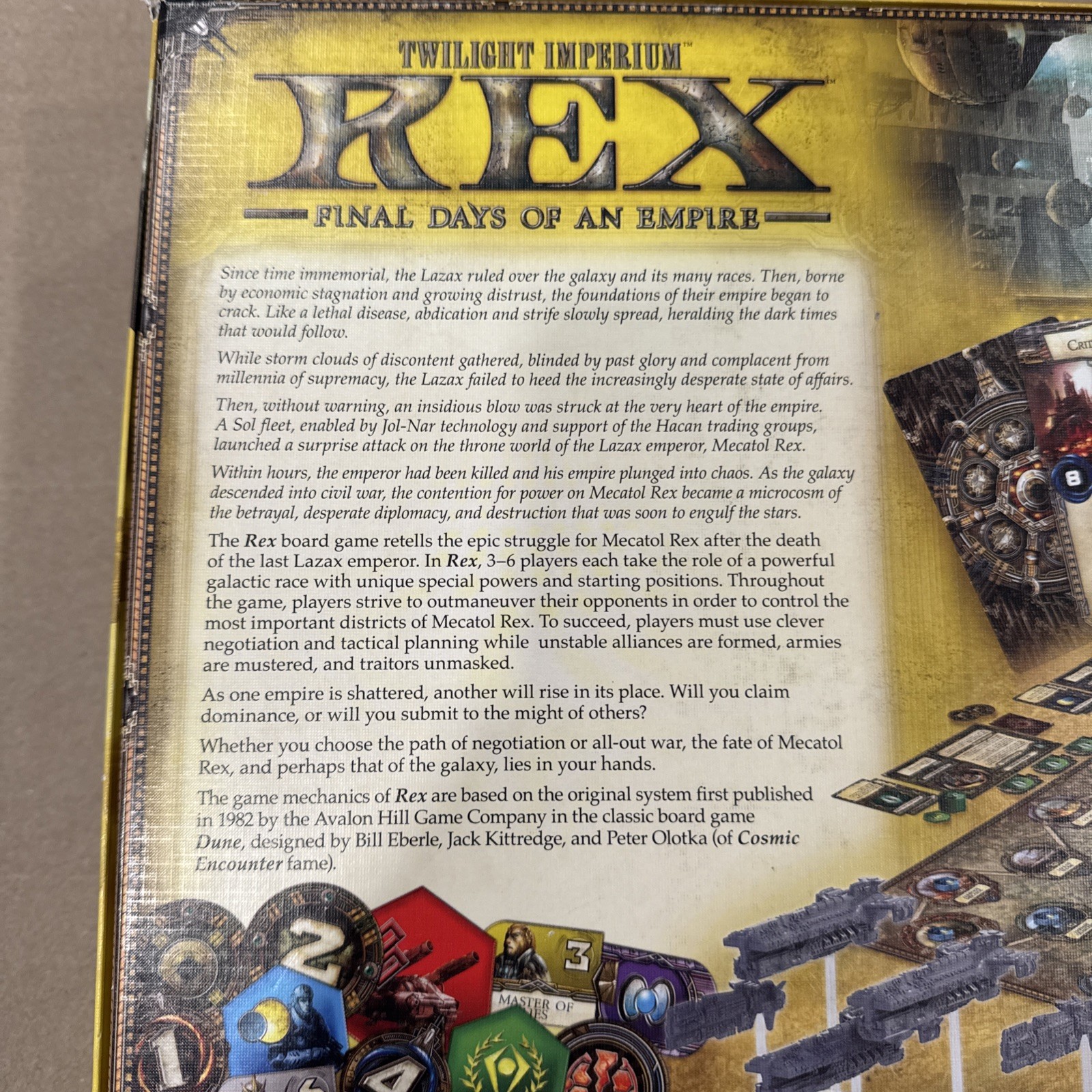 Twilight Imperium Rex Final Days of An Empire Board Game