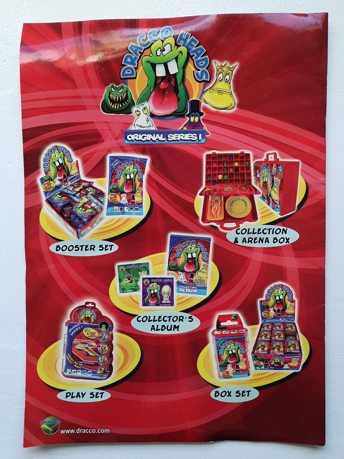 Nordic Dracco Heads sticker album – Gogo’s Crazy Bones-like