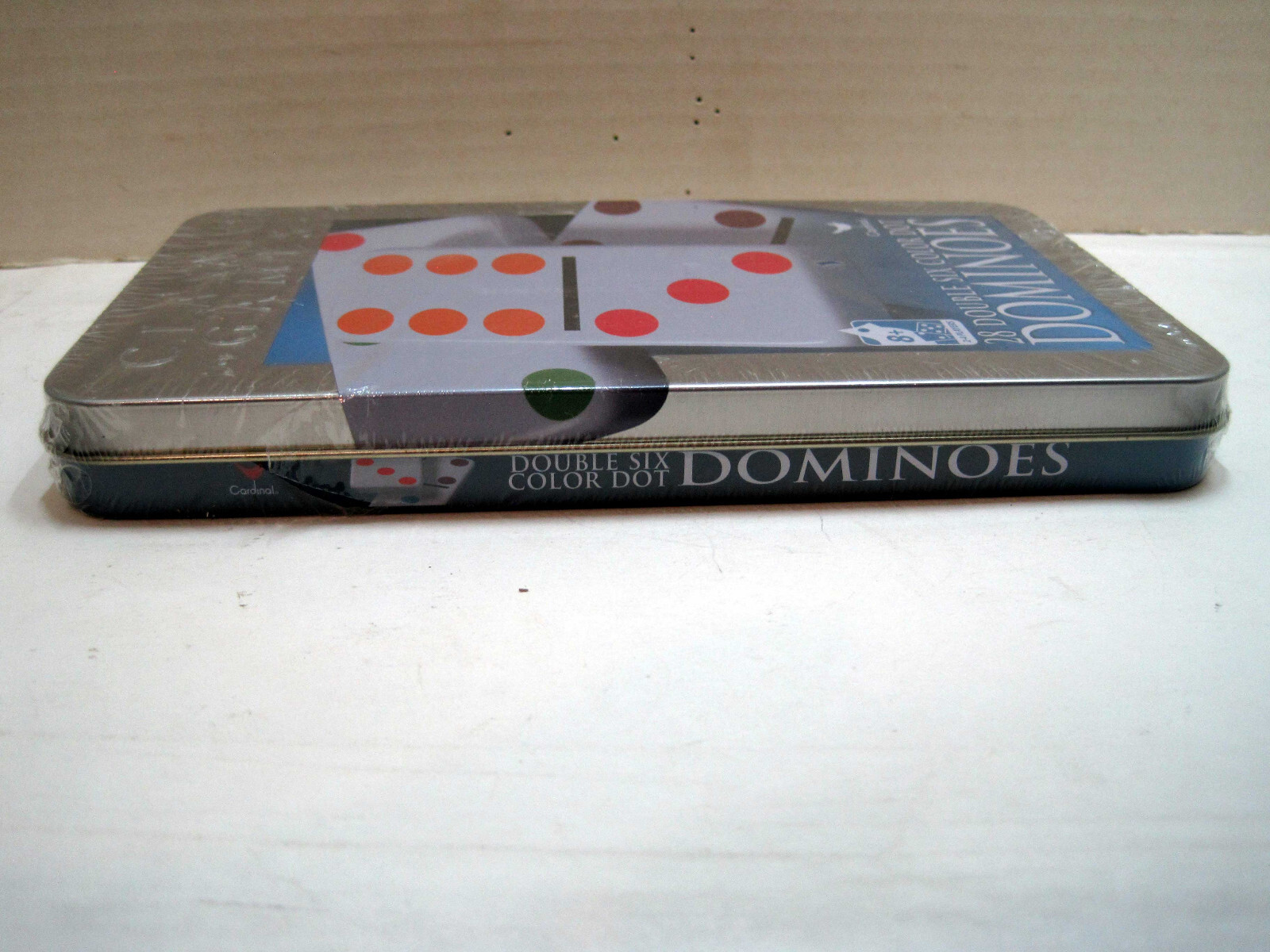 Cardinal Classic Games Double Six Color Dot Dominoes Brand NEW Sealed