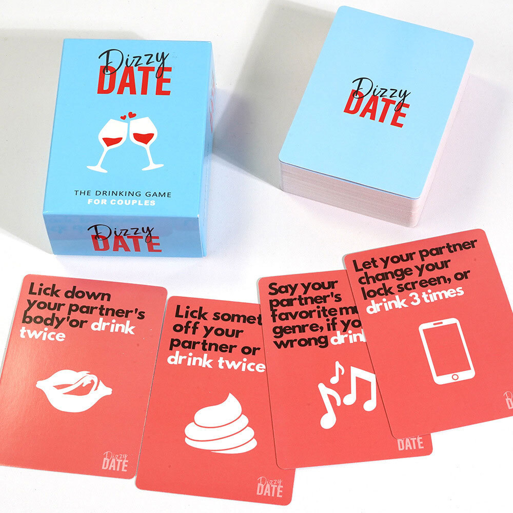 Dizzy Date – the Card Game for Couples, Date Nights, Game Nights, and Parties GN