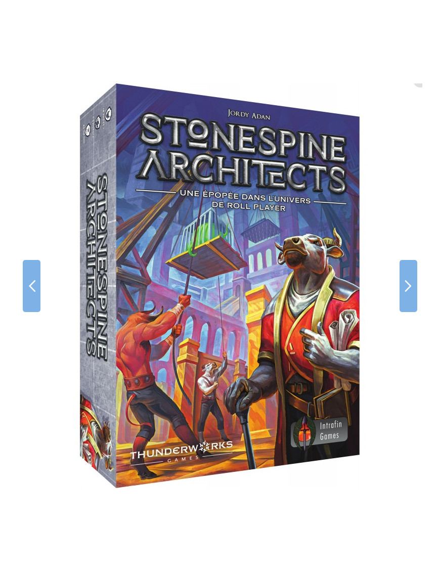 Stonespine Architects VF – Board Game FR Intrafin FryxgamesINT74158