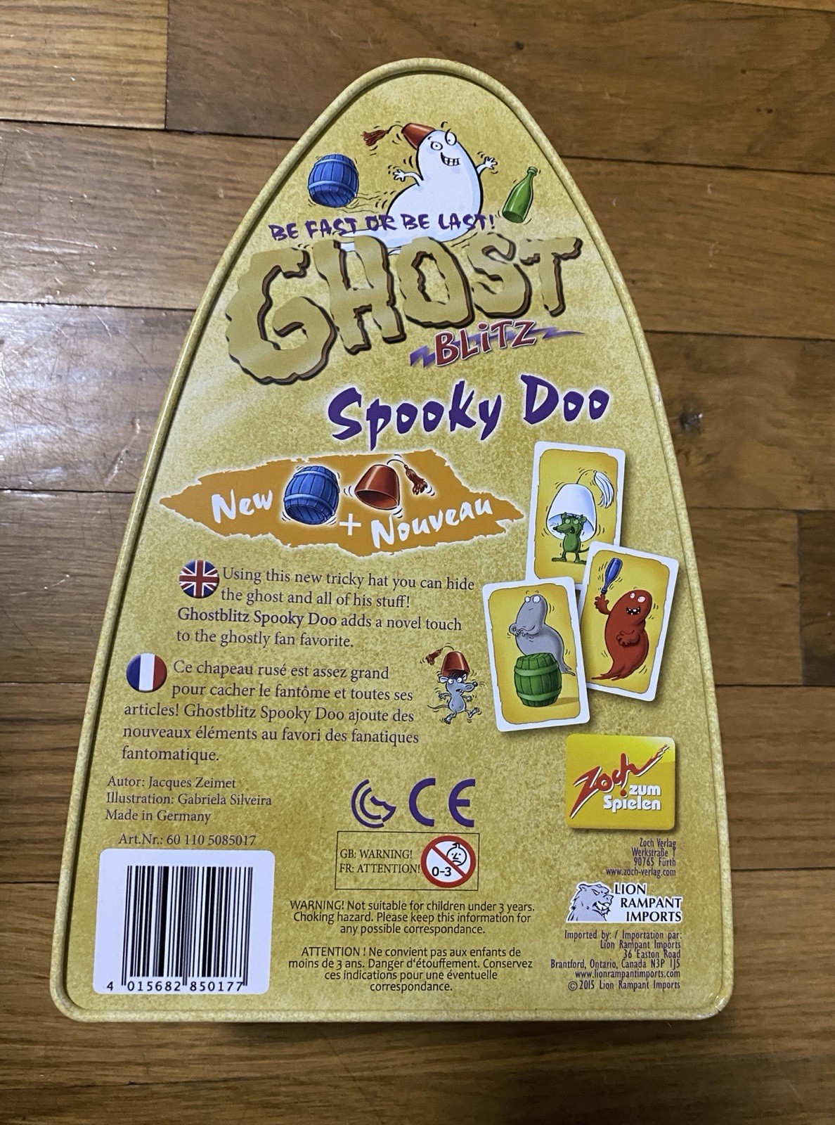 2 Ghost Blitz Bundle Lot Original & Spooky Doo Both In English Board Game Party
