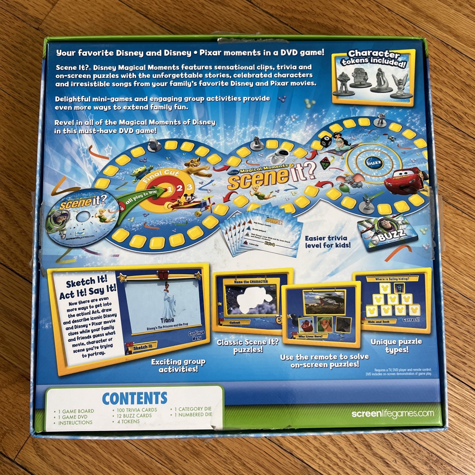 Disney Scene It? Magical Moments DVD Game Screenlife 2011