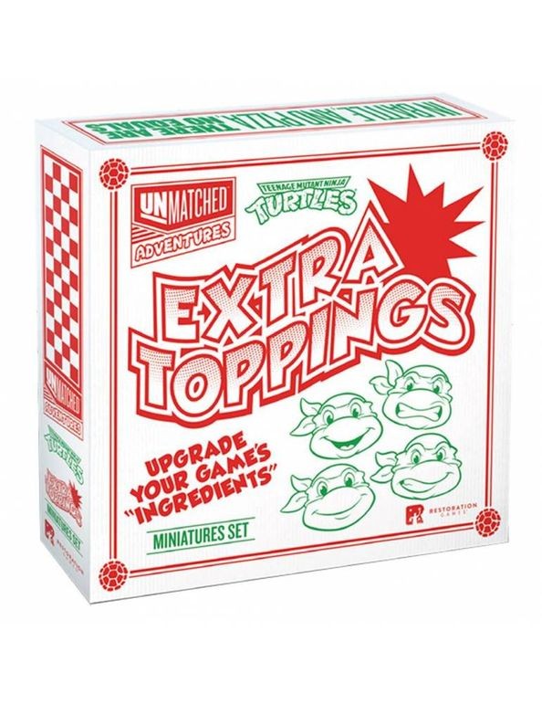Unmatched: Adventures – Teenage Mutant Ninja Turtles: Extra Toppings – English e