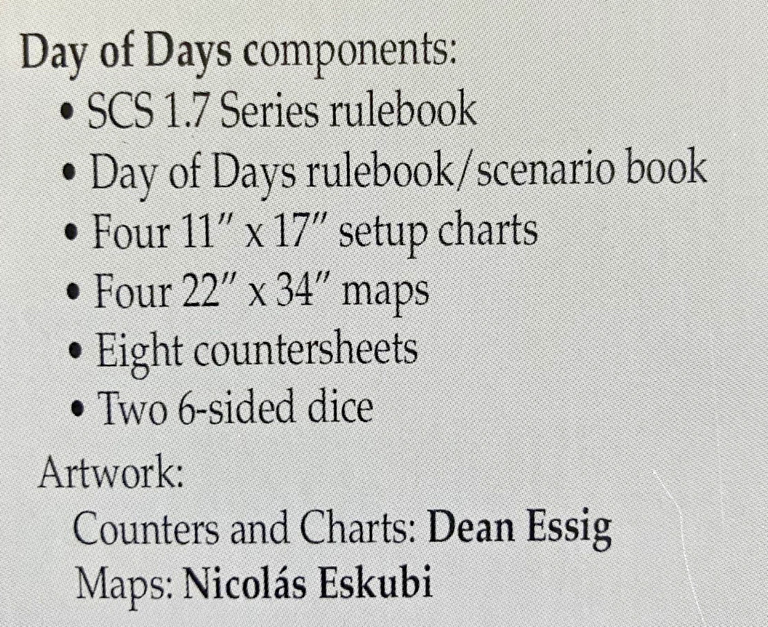 Day of Days: The Invasion of Normandy 1944 (Multi-Man Publishing, 2015)