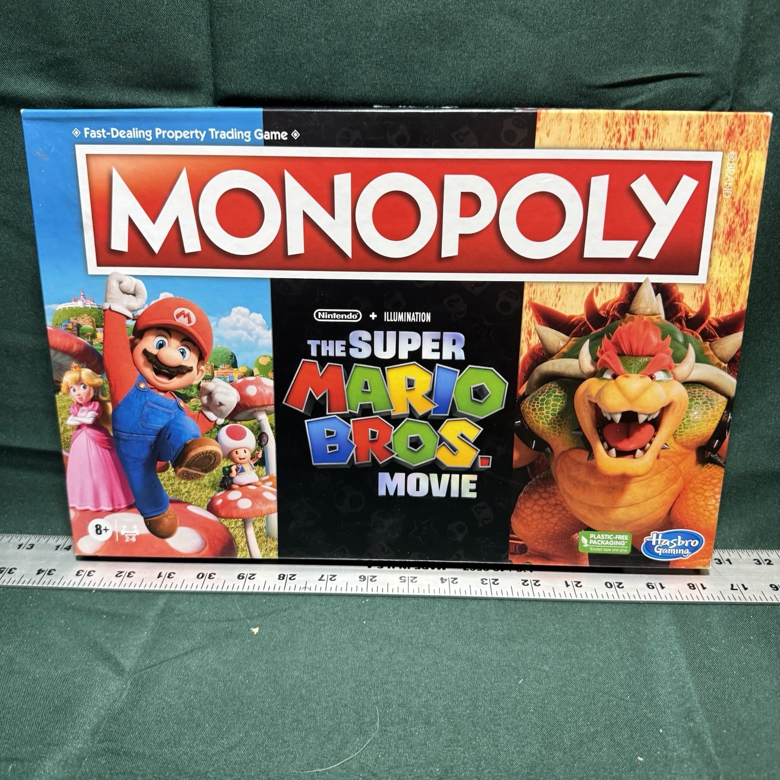 Monopoly The Super Mario Bros Movie Edition Game by Hasbro-Ships free!