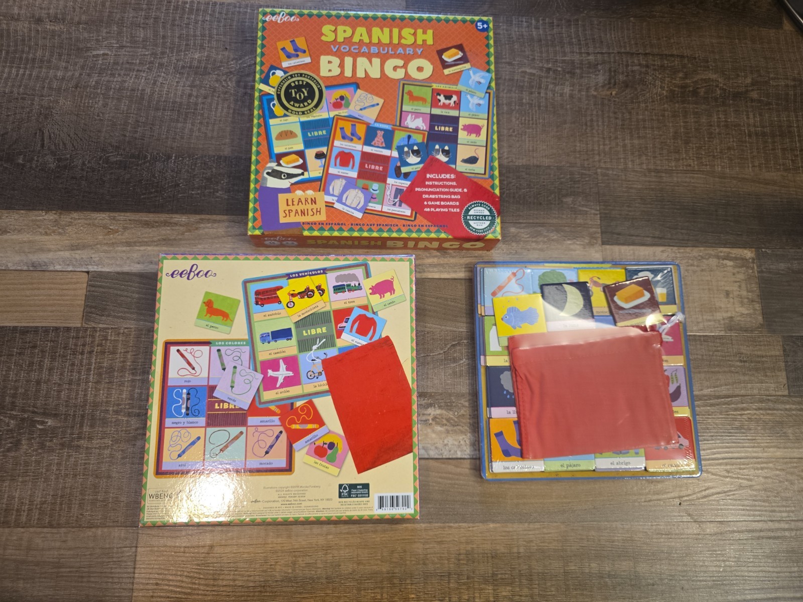 13194 Spanish Bingo Vocabulary Game, Imaginative Problem Solving Education New