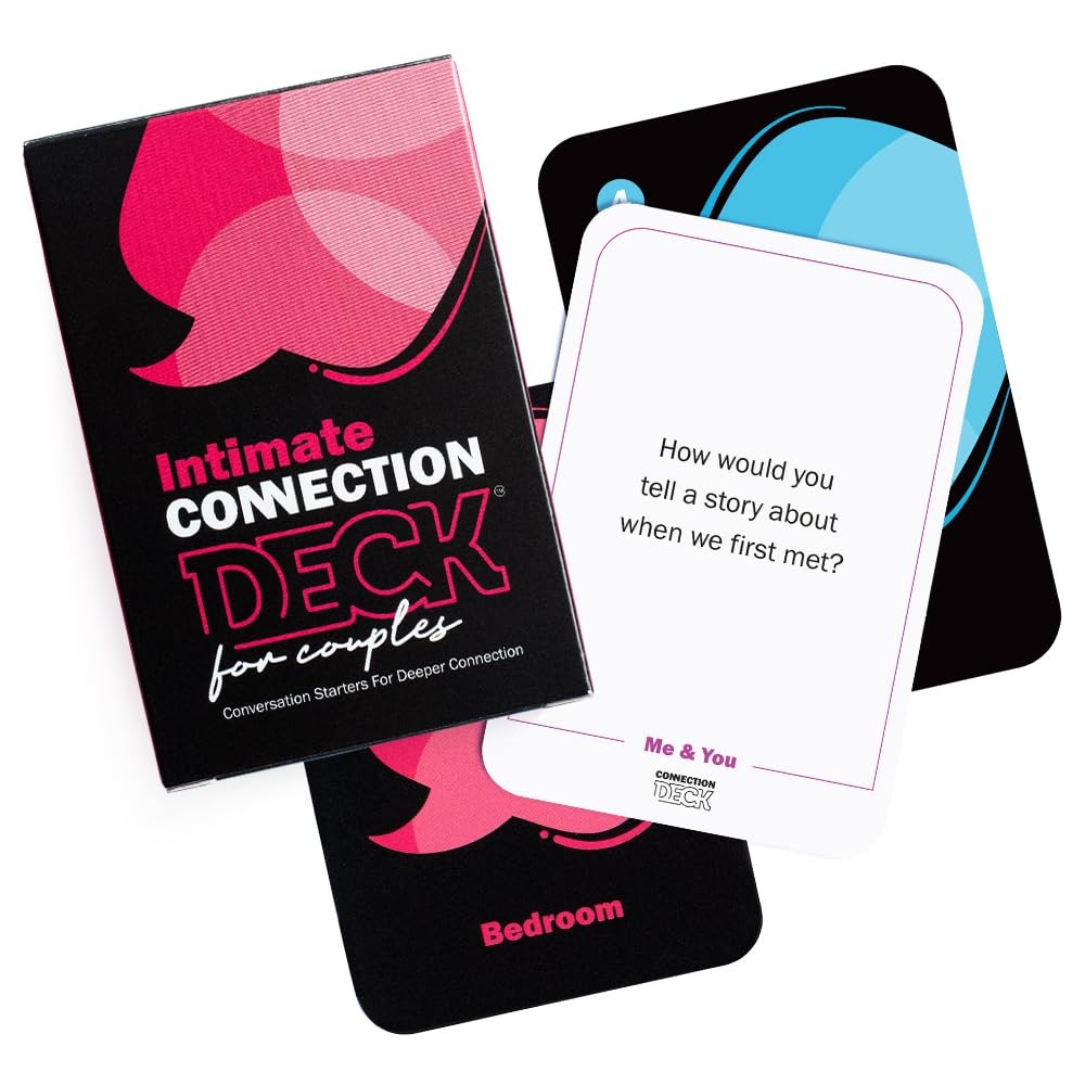 Card Game for Couples – Connecting and Revealing Questions to Ignite A Deeper…