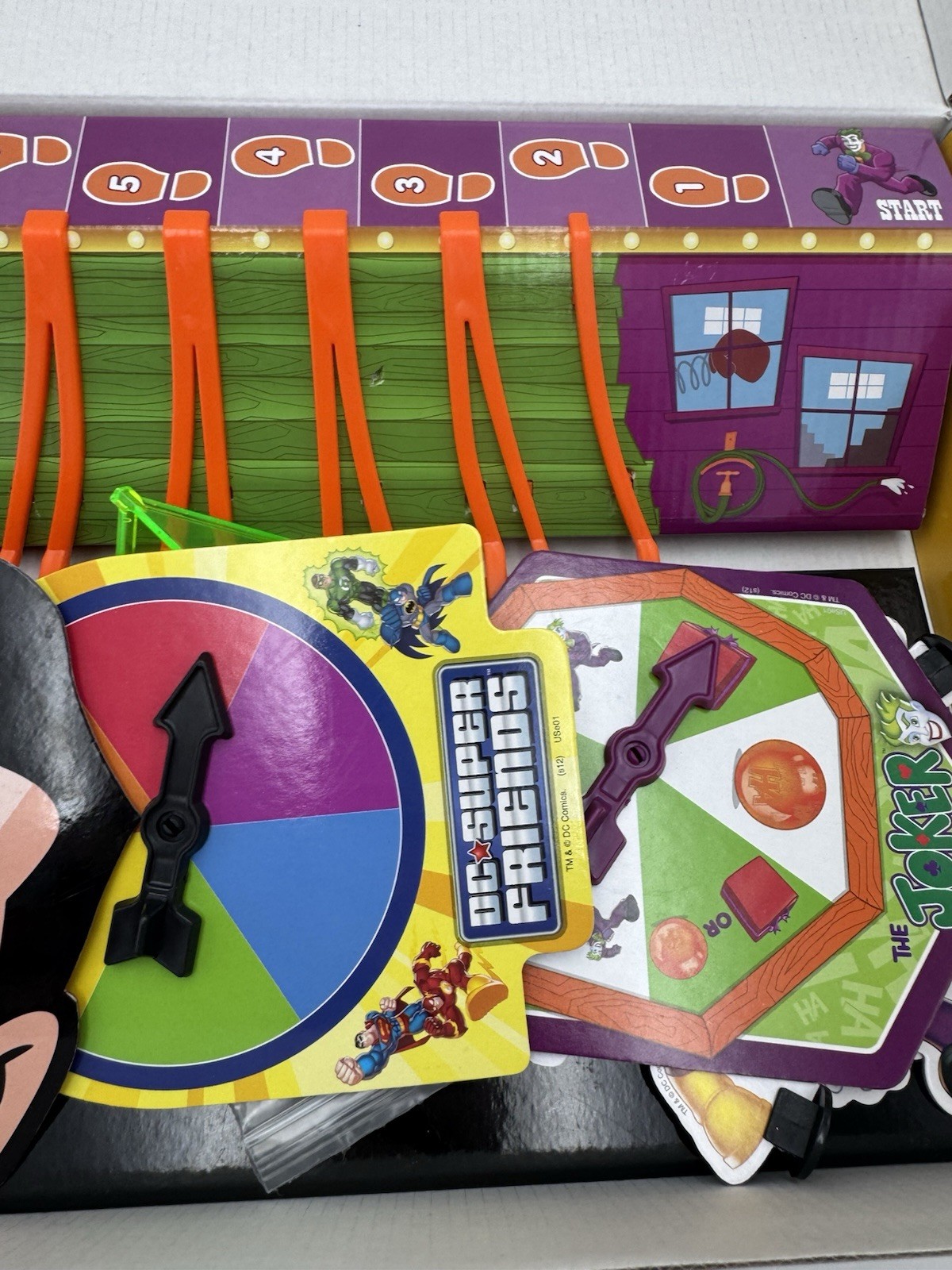 The Joker Fun House Board Game by Wonder Forge 2012 Edition. 98% Complete