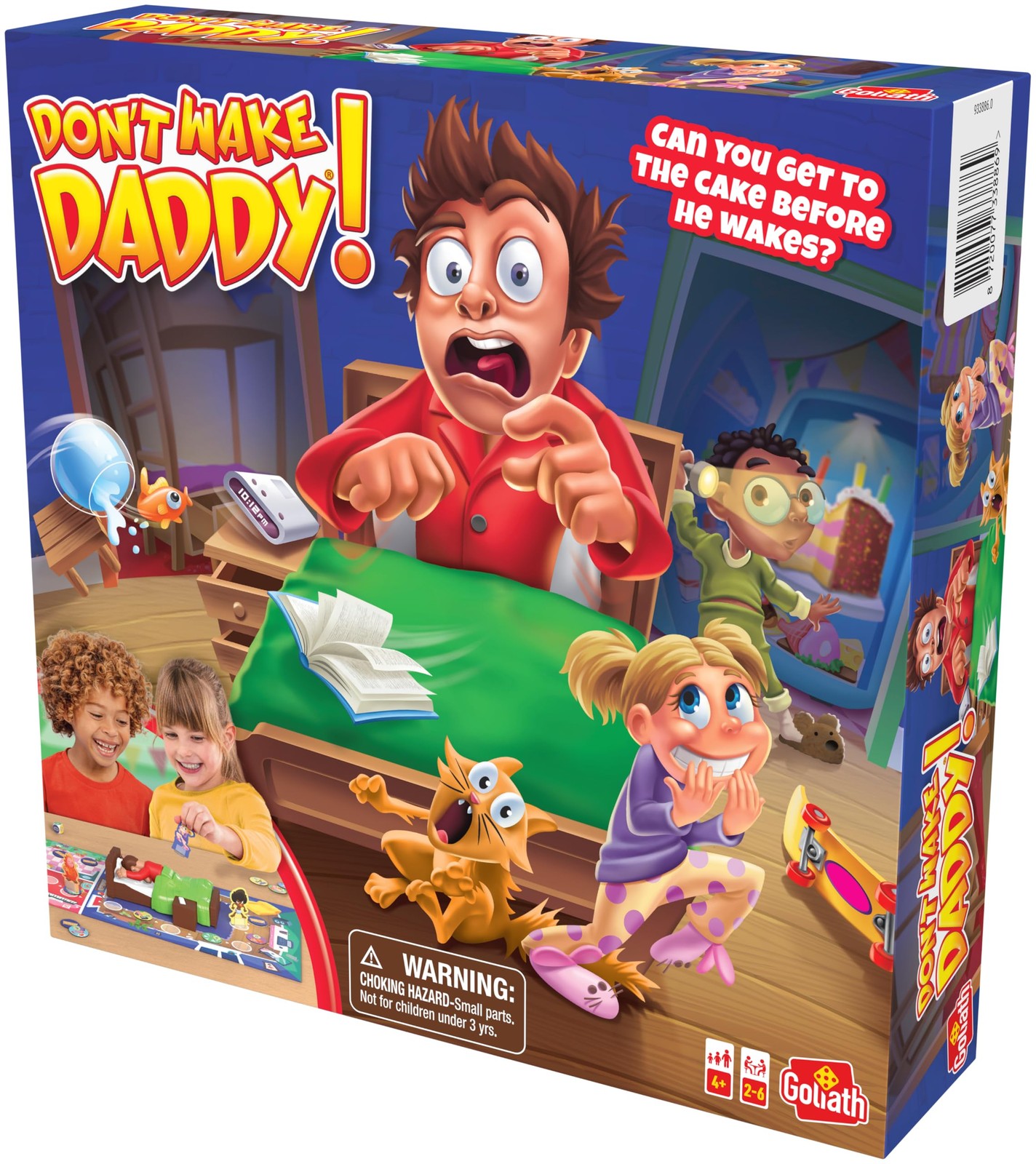 Dont Wake Daddy Board Game Surprise Action Game for Kids 2-6 Players Age 4+