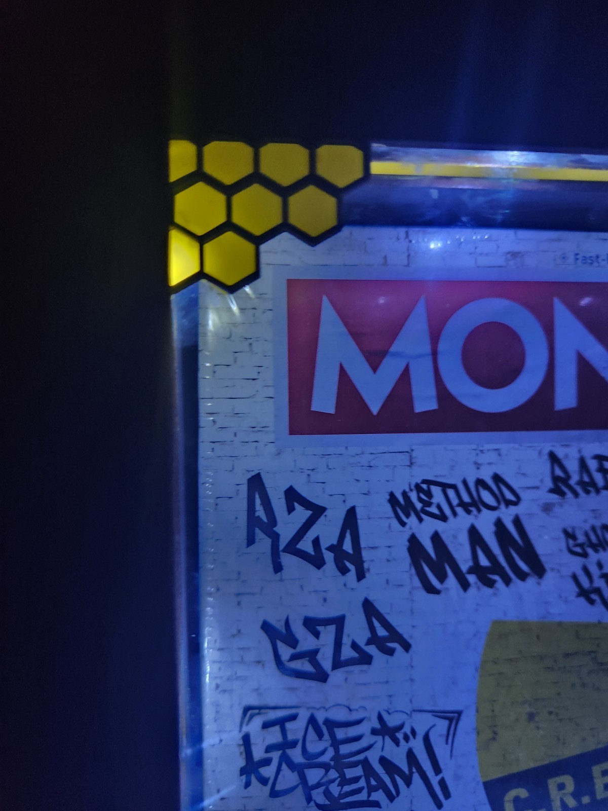 Wu-Tang Clan Monopoly Display Case (READ DESCRIPTION DISPLAY CASE ONLY)
