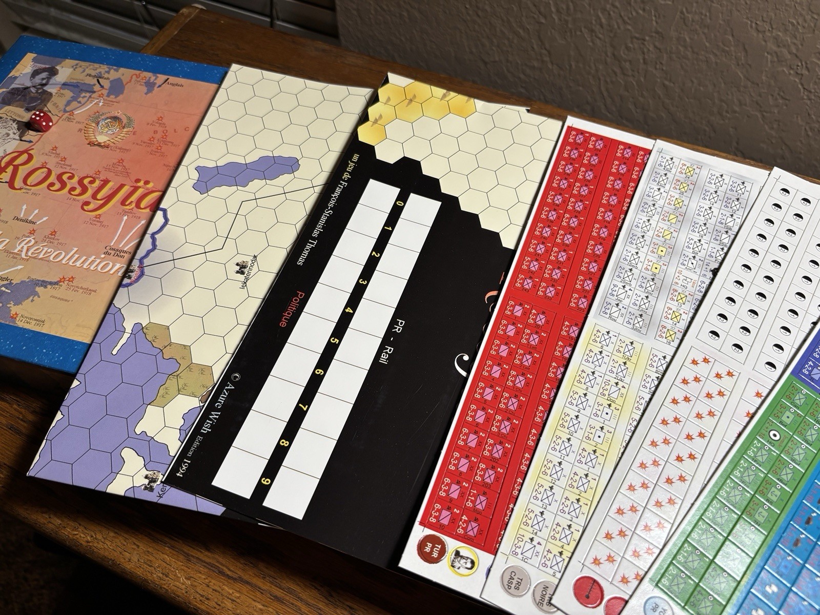 Azure Wish Edition Game Bundle Hispania And Rossyia 1917 New And Unpunched